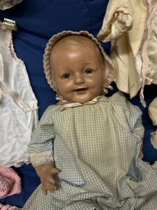 Vintage Composition Baby Doll 20” Tall 海外 即決