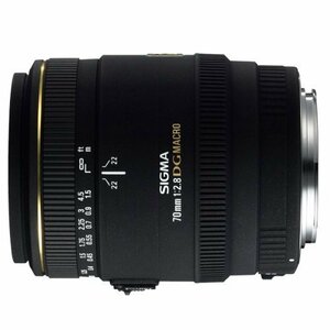 Sigma Macro 70?mm f / 2.8?EX DG Autofocus Lens for Canon EOS(中古品)