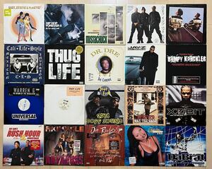 送料込 HIP HOP LP20枚セット dr dre snoop dogg pound 2pac warren g jay z rap gangsta funk