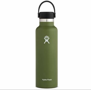 ☆未使用 HydroFlask HYDRATION SM 21oz ハイドロフラスク スタンダードマウス21oz 保温 保冷 ボトル 水筒 621ml オリーブ