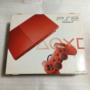 PS2 本体 SCPH-90000 CR シナバーレッド ①