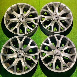 ★【RB3オデッセイ純正アルミホイール入荷致しました!!】ホンダ純正 7J×18 5H/114.3+55 中古4本セット 札幌東区 店頭引取可★