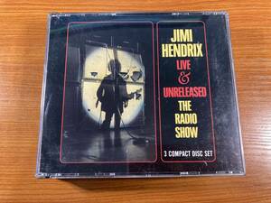 【2】M1034◆Jimi Hendrix／Live & Unreleased The Radio Show 3CD◆ジミ・ヘンドリックス◆輸入盤◆