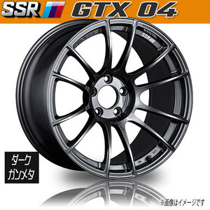 ホイール新品 4本セット SSR GTX04 ダークガンメタ スピ－ドスター 19インチ 5H114.3 8.5J+38 業販4本購入で送料無料 保証書付