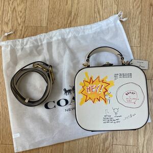 ★☆ 【希少】COACH x ジャン=ミシェル・バスキア スクエアバッグ　新品　レア ★☆