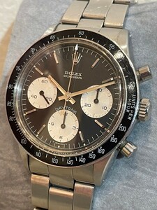 ■超希少【ROLEX ロレックス DAYTONA デイトナ Ref. 6241 バルジュー Cal.722-1 ブルーデイトナ 1967年製 激レアモデル】