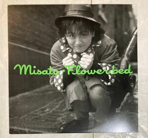 LP 1989年 インサート付 渡辺美里 Misato Flower Bed フラワー・ベッド 28 3H-5105 高橋幸宏 YMO 和モノ ライトメロウ