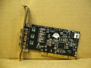 ▽ADS Technologies 1394DV API-315 Rev. F 3ポート FireWire400(IEEE1394) 増設カード PCI 中古