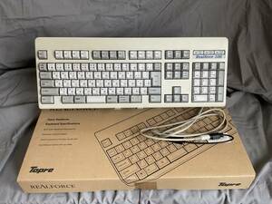 東プレ LA0200 REALFORCE106 全荷重30gモデル PS/2接続(USB変換ケーブル付)