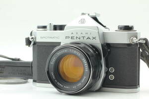 【良品】Pentax Spotmatic SP SLR Camera Super-Takumar 55mm f1.8 Meter-X ペンタックス 751@u5