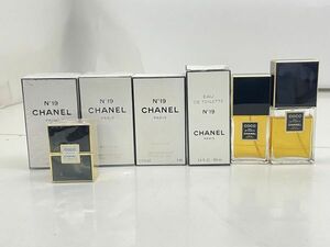 Y334-00000-1 CHANEL シャネル COCO 香水 7点 まとめ EAU DE TOILETTE N°19 現状品②