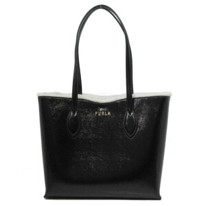 フルラ バッグ トートバッグ FURLA フェイクファー エラ トート 肩掛け WB00975 BX1144 O6000(ブラック)アウトレット レディース 