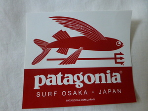 patagonia SURF OSAKA ・JAPAN ステッカー SURF OSAKA ・JAPAN フライングフィッシュ サーフ大阪 surf osaka パタゴニアPATAGONIApatagonia