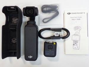 ★ DJI OSMO POCKET 3 オズモポケット ジンバルカメラ アクションカメラ 4K ★ 新同