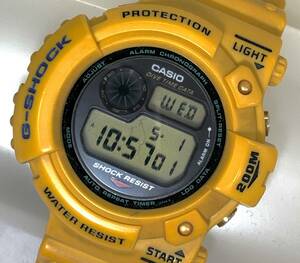 028 CASIO カシオ G‐SHOCK ジーショック 初代 FROGMAN フロッグマン 200M DW-6300 デジタル腕時計 クロノグラフアラーム スクリューバック
