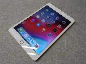 【ジャンク品】Apple iPad mini3 MGYR2J/A 16GB ゴールド au版 判定〇 ※液晶不良 (管理番号：049109)