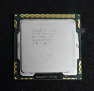 Intel　Core i5 750　LGA1156　動作品