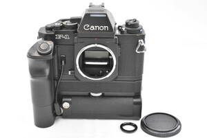 ★美品・モータードライブ付き★Canon キャノン Canon New F-1 （t4669）