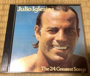 フリオ・イグレシアス 2枚組CD The 24 Greatest Songs 歌詞の冊子なし