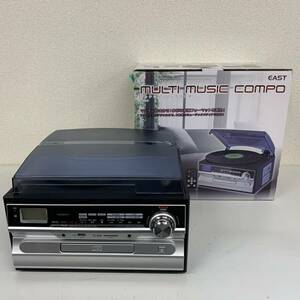 【Ha1】 EAST MLCD-01 マルチオーディオプレーヤー 元箱付き 現状品 音響機器 オーディオ CD レコード TAPE AM/FM 1271-15