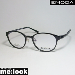 EMODA エモダ レディース 眼鏡 メガネ フレーム EMD4323-3-50 度付可 ブラック