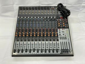 【現状渡し・簡易動作確認済】アナログミキサー BEHRINGER ベリンガー XENYX X2442USB ※各入力端子音出し確認済み！ 軽微なガリあり！