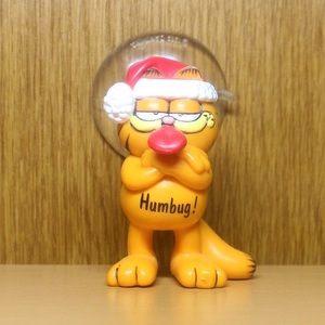 ガーフィールド　フィギュア　吸盤　クリスマス　ベロ　PVC　おもちゃ　Garfield 　アメトイ　アメリカ　キャラクター　ネコ