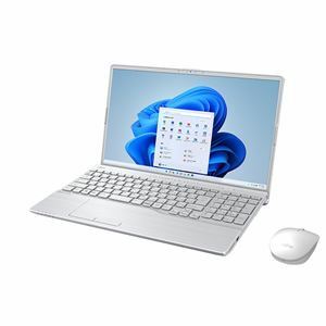 【新品】FUJITSU LIFEBOOK AH53/G2 ファインシルバー (Corei7-1260P/8GB/SSD・512GB/Blu-ray/W