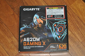 未使用 未開封 新品 GIGABYTE A620M GAMING X (rev. 1.0) Micro ATX ゲーミング マザーボード