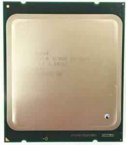 Intel CPU XEON E5 2637 ×1枚 3.00GHz SR0LE 2コア ソケット FCLGA2011 サーバー用 BIOS起動確認済【中古品】【送料無料】