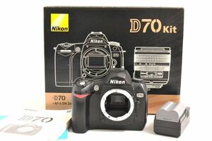 K000V22R NIKON★ニコン★カメラ本体★D70★ボディ★デジタル一眼★箱付き★光学機器