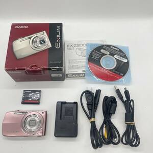 【動作確認済み・備品完備品】CASIO EXILIM EX-Z2000PK　コンデジ　デジカメ　デジタルカメラ　シャッター&フラッシュ動作OK