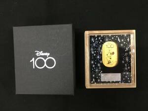 ディズニー 小判 K24 999 10g（計量器10.4ｇ） 100周年 メモリアル 限定 純金 お守り Disney 24金 K24 GI39911