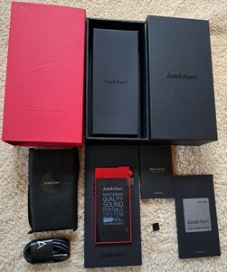 【超美品】Astell&Kern AK100II Type-S Red Hot　日本国内限定　限定カラーモデル　ハイレゾ音源対応　　希少　