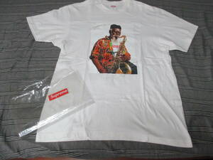 【新品未使用・送料400円】Supreme Pharoah Sanders S/S TEE White L シュプリーム ファラオ・サンダース ホワイト