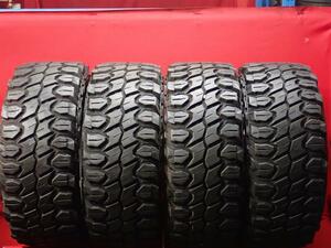 中古タイヤ 33×12.5R22 109Q 4本セット グラディエーター Xコンプ M/T GLADIATOR X COMP A/T 9分山 アメ車