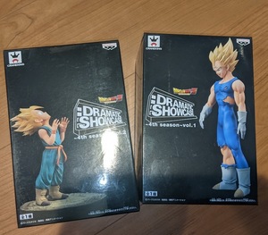 バンプレスト製 ドラゴンボールZ DRAMATIC SHOWCASE 4th season vol.1 ベジータ vol.2 トランクス 2種セット