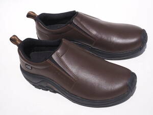  デッド!! US 9 /27cm 未使用 !! MERRELL JUNGLE MOC LEATHER DARK BROWN メレル ジャングルモック レザー