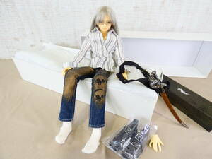 ◎フィギュア 男の子(男性)人形/西洋人形 ドール メンズボディ SS10 関節可動 全長約65cm/重量約2kg弱 おまけ付き 詳細不明 ＠120(4)