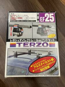 TERZO スバル レガシィ BR BH BS9 ダイレクトレール専用 フットセットEF25 訳あり中古美品