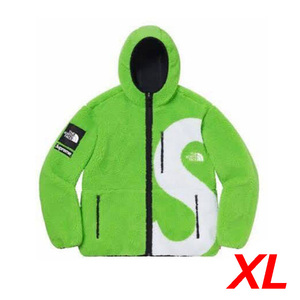 ★新品★Supreme The North Face S Logo Fleece Jacket Lime XL [FW20]