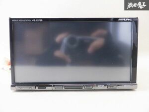 ALPINE アルパイン HDDナビ VIE-X075B DVD再生 カーナビ 動作未確認 棚C7