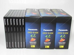 Q 7-12 未開封 Panasonic パナソニック DVD-RAM LM-HC47LE 22枚セット 4.7GB 3xSPEED
