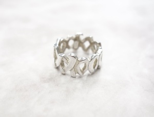 Tiffany & Co ティファニー ラブアンドキス リング　指輪 silver925 13号 #14