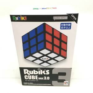 Σ未開封 BANDAI NAMCO バンダイ Rubiks CUBE ルービックキューブ ver.3.0 立体パズル おもちゃ 知育玩具 カラフル 現状品ΣK52485