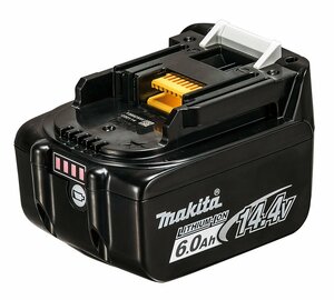 マキタ 14.4v 純正バッテリー BL1460B リチウムイオン電池 6.0A A-60660 残容量表示 makita 箱なし