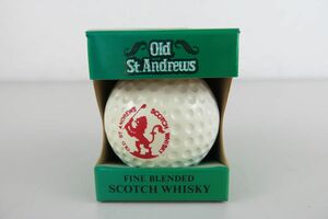 A100125★Old St.Andrews GOLF BALL MINIATURE 空瓶★