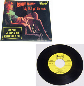 EP / Ronnie Pearson / I Dig That Girl The Most / Hot Shot / She Bop