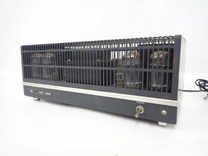 LUXKIT/LUXMAN KMQ60 真空管パワーアンプ/管球式アンプ ラックスマン ボンネット付き オーディオ △ 6DE22-10