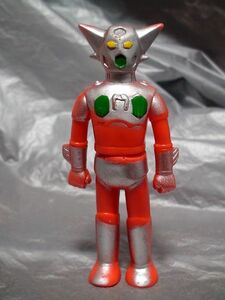 ゲッターロボ ③ 当時物 無版権 パチ怪獣 ロボット ゲッター1 ソフビ人形 1974年「検 駄菓子屋 ポピー 旧バンダイ タカトク クローバー